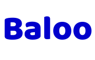 Baloo Schriftart