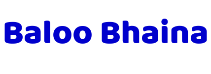 Baloo Bhaina Schriftart