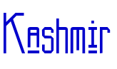 Kashmir Schriftart