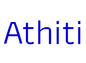 Athiti Schriftart