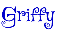 Griffy Schriftart