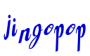 Jingopop Schriftart