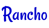 Rancho Schriftart