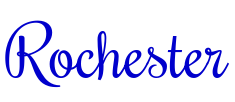 Rochester Schriftart