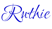 Ruthie Schriftart