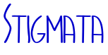 Stigmata Schriftart
